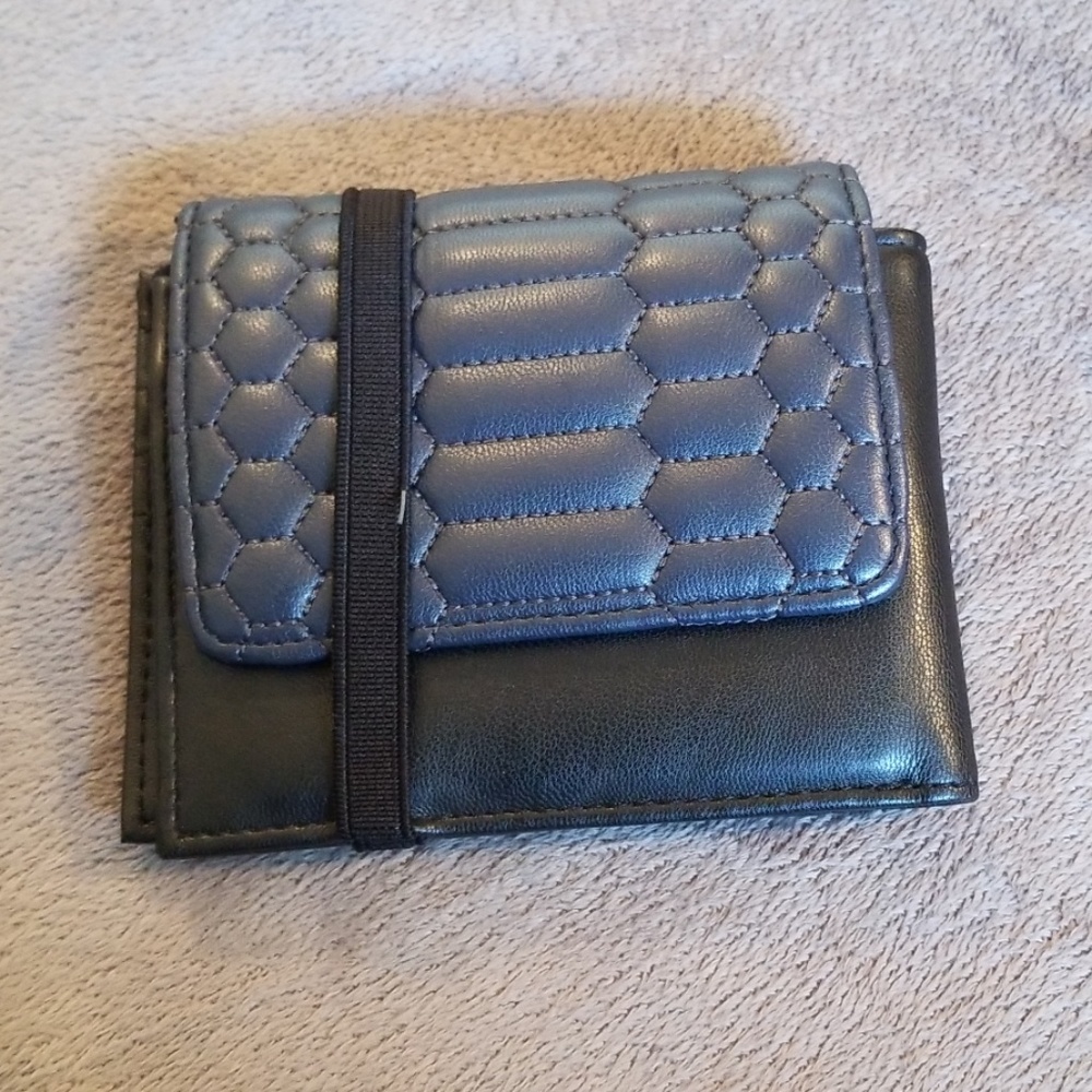 Zare blue and black men wallet